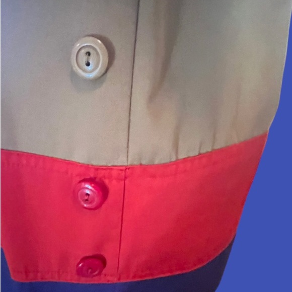 Caron Chicago vintage Zipper back Dress.size 10. - Picture 4 of 15